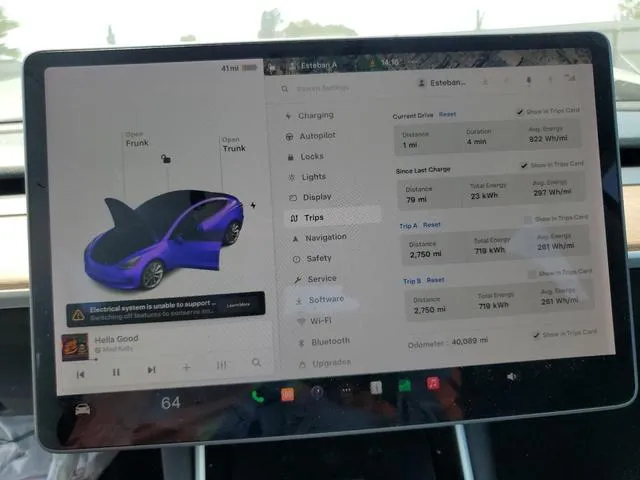 5YJ3E1EAXKF311266 2019 2019 Tesla MODEL 3 9