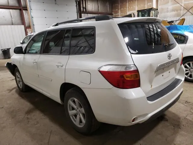 5TDBK3EH9AS011547 2010 2010 Toyota Highlander 2