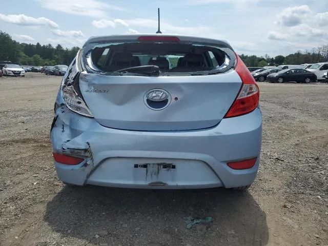 KMHCT5AE2DU066443 2013 2013 Hyundai Accent- Gls 6