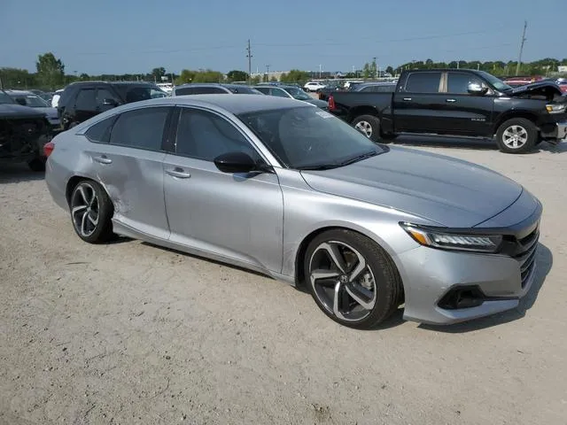 1HGCV1F45MA056015 2021 2021 Honda Accord- Sport Se 4