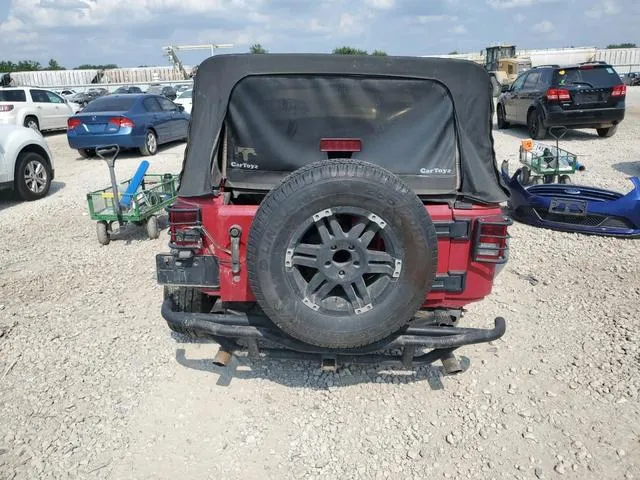 1J4GB39117L139837 2007 2007 Jeep Wrangler- X 6