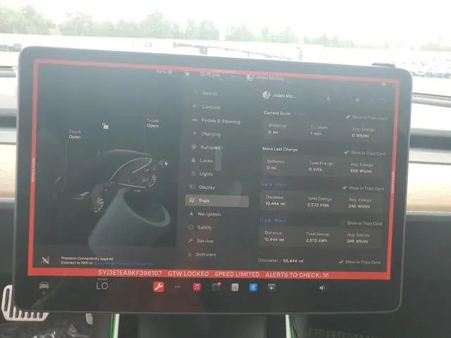 5YJ3E1EA8KF396107 2019 2019 Tesla MODEL 3 9