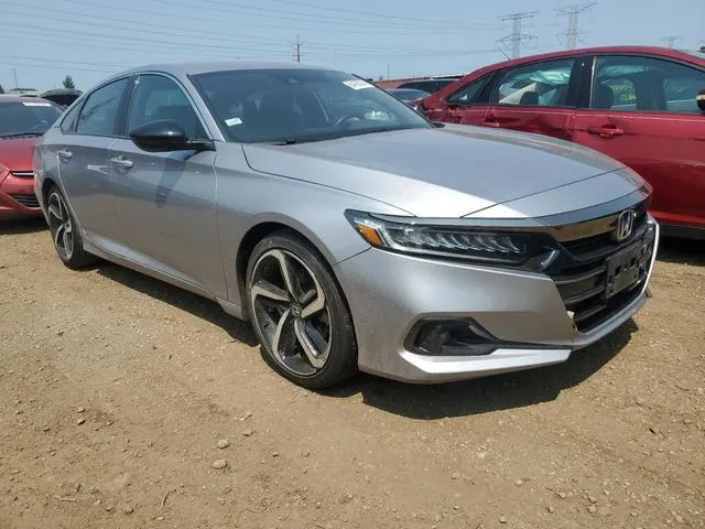 1HGCV1F39MA106549 2021 2021 Honda Accord- Sport 4