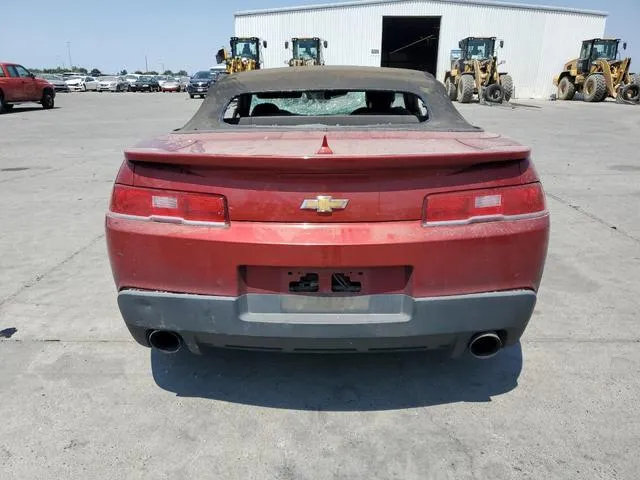 2G1FD3D35F9213828 2015 2015 Chevrolet Camaro- LT 6