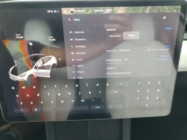 5YJ3E1EA4MF025593 2021 2021 Tesla MODEL 3 9