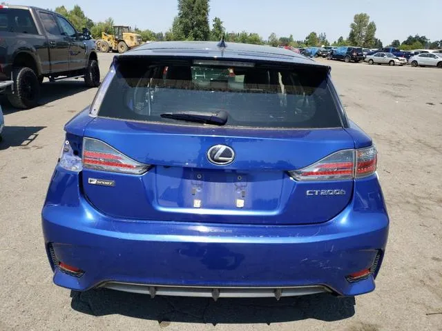 JTHKD5BH6G2266228 2016 2016 Lexus CT- 200 6