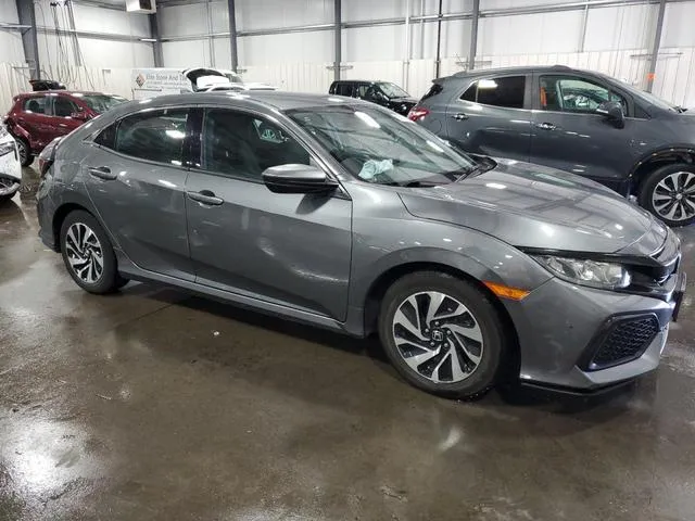 SHHFK7H37KU211467 2019 2019 Honda Civic- LX 4