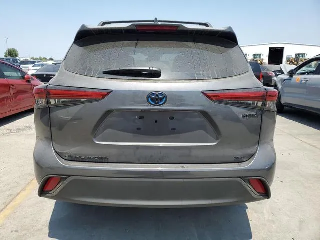 5TDKBRCH0PS593844 2023 2023 Toyota Highlander- Hybrid Xle 6