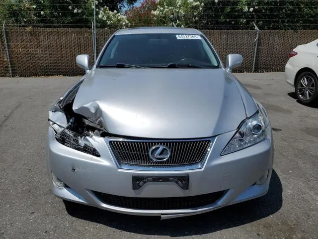 JTHBK262875047084 2007 2007 Lexus IS- 250 5