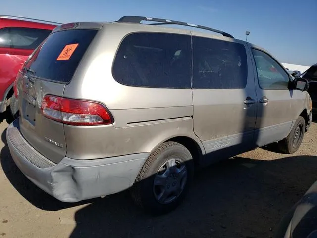 4T3ZF13C12U483823 2002 2002 Toyota Sienna- LE 3