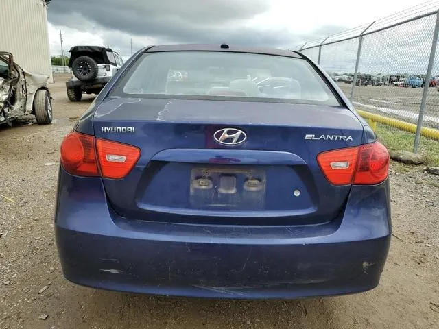 KMHDU46D68U285973 2008 2008 Hyundai Elantra- Gls 6