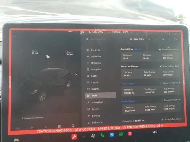 7SAYGDEE0NA018906 2022 2022 Tesla MODEL Y 9