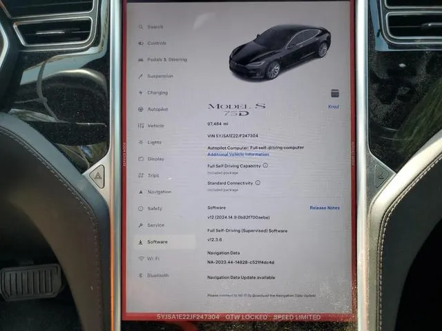 5YJSA1E22JF247304 2018 2018 Tesla MODEL S 9