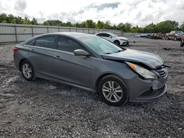 5NPEB4ACXEH886032 2014 2014 Hyundai Sonata- Gls 4