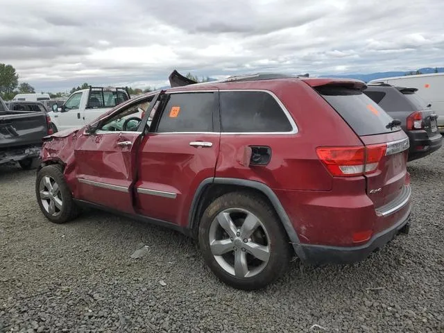 1C4RJFCT7CC192355 2012 2012 Jeep Grand Cherokee- Overland 2