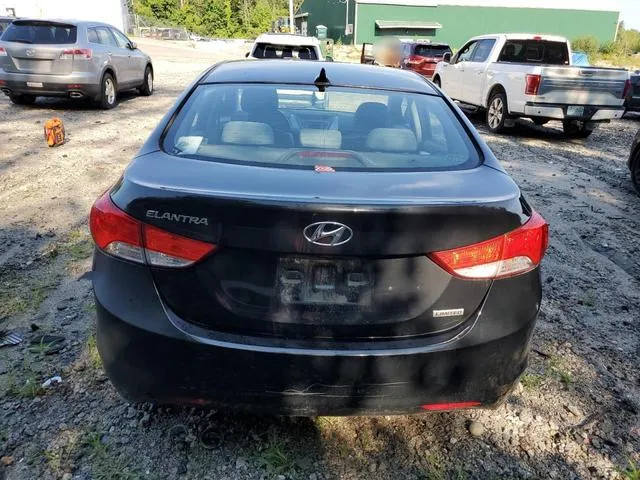 KMHDH4AE6DU838541 2013 2013 Hyundai Elantra- Gls 6