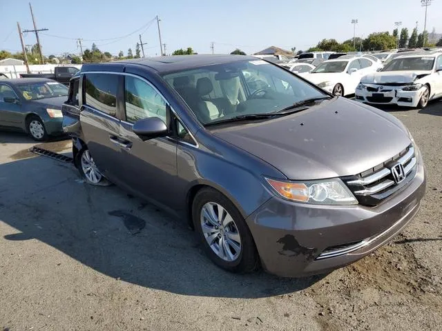 5FNRL5H68FB050241 2015 2015 Honda Odyssey- Exl 4