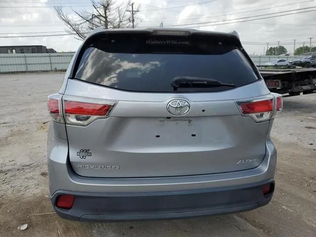 5TDJKRFH8GS506991 2016 2016 Toyota Highlander- Xle 6