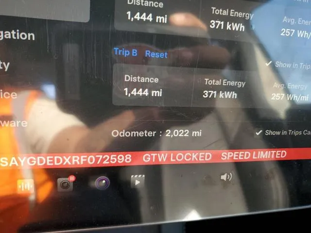 7SAYGDEDXRF072598 2024 2024 Tesla MODEL Y 9