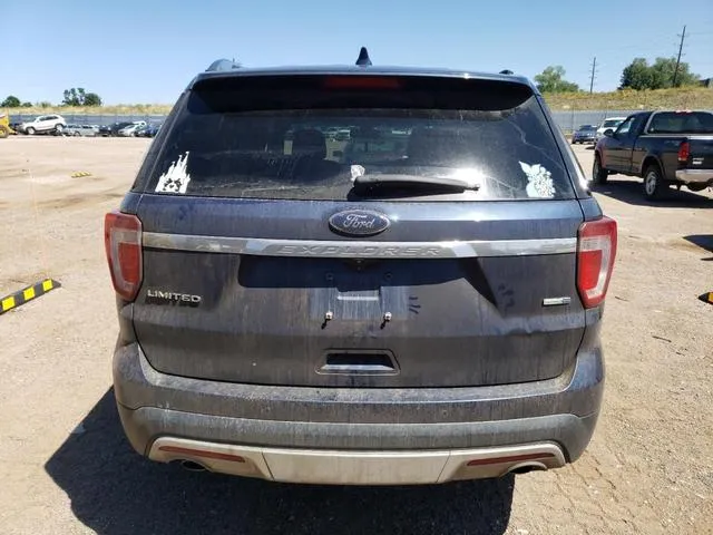 1FM5K8F85GGA07454 2016 2016 Ford Explorer- Limited 6