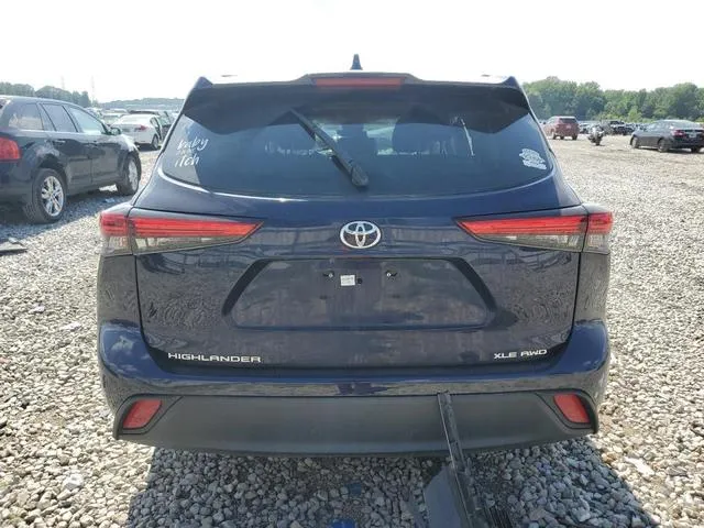 5TDHZRBH9MS134864 2021 2021 Toyota Highlander- Xle 6