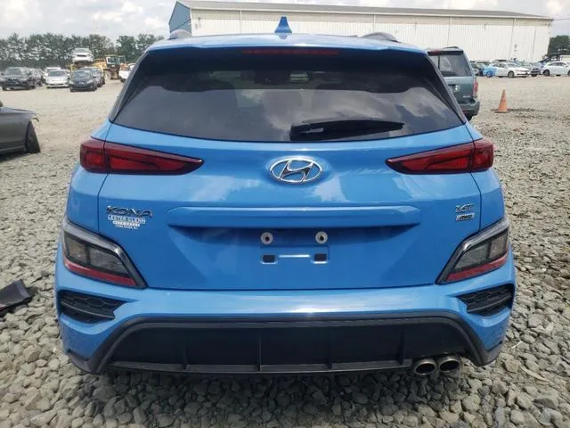 KM8K3CA31NU927286 2022 2022 Hyundai Kona- N Line 6