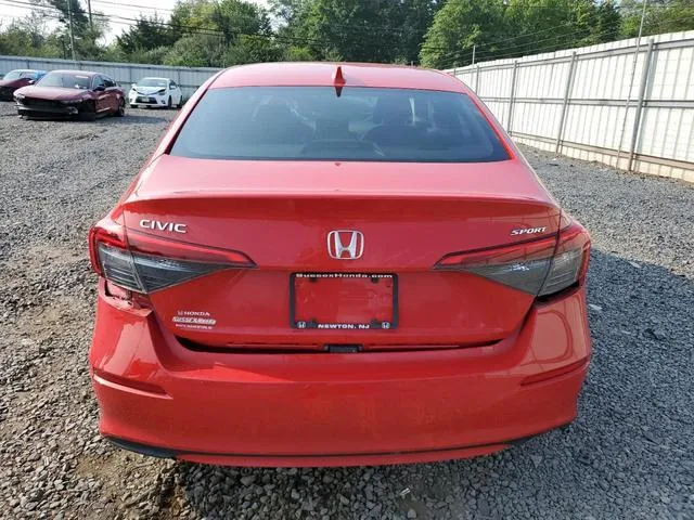 2HGFE2F51NH550838 2022 2022 Honda Civic- Sport 6