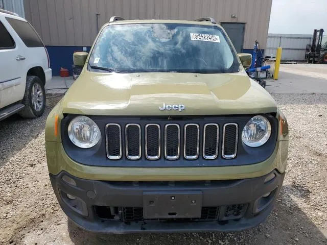 ZACCJBBT6FPB77183 2015 2015 Jeep Renegade- Latitude 5