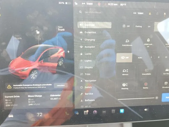 5YJYGDEE4MF297663 2021 2021 Tesla MODEL Y 9