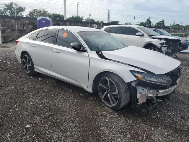 1HGCV1F36MA052739 2021 2021 Honda Accord- Sport 4