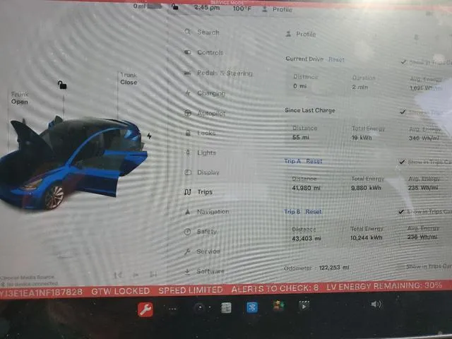 5YJ3E1EA1NF187828 2022 2022 Tesla MODEL 3 9