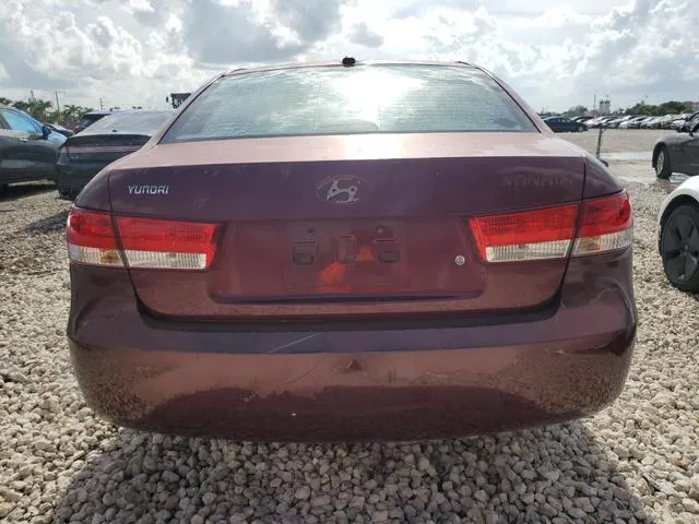 5NPET46C77H250225 2007 2007 Hyundai Sonata- Gls 6