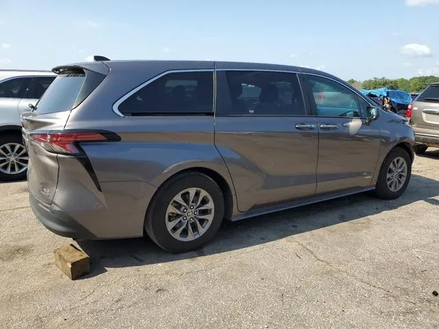 5TDYRKEC7MS042739 2021 2021 Toyota Sienna- Xle 3