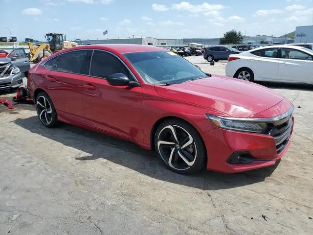 1HGCV1F38MA101407 2021 2021 Honda Accord- Sport 4