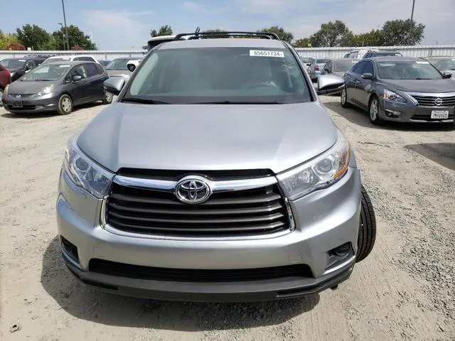 5TDBKRFH8GS309677 2016 2016 Toyota Highlander- LE 5