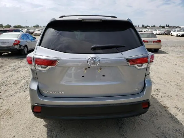 5TDBKRFH8GS309677 2016 2016 Toyota Highlander- LE 6