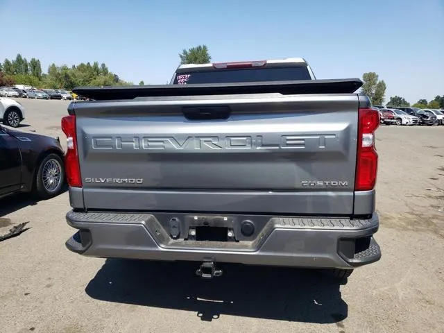 3GCPYBEK2MG263816 2021 2021 Chevrolet Silverado- K1500 Custom 6