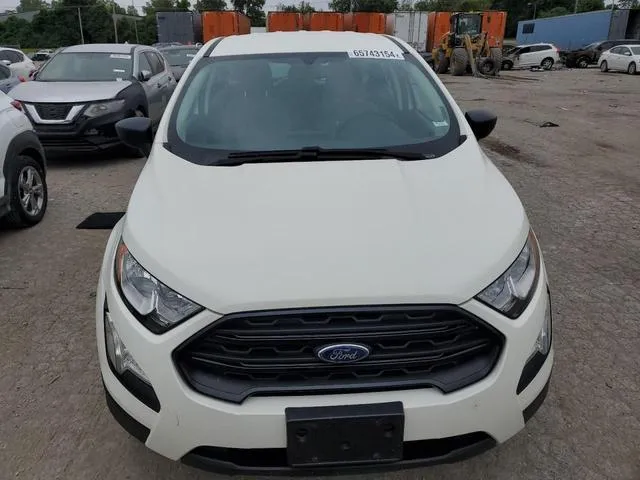 MAJ6S3FL6LC383264 2020 2020 Ford Ecosport- S 5