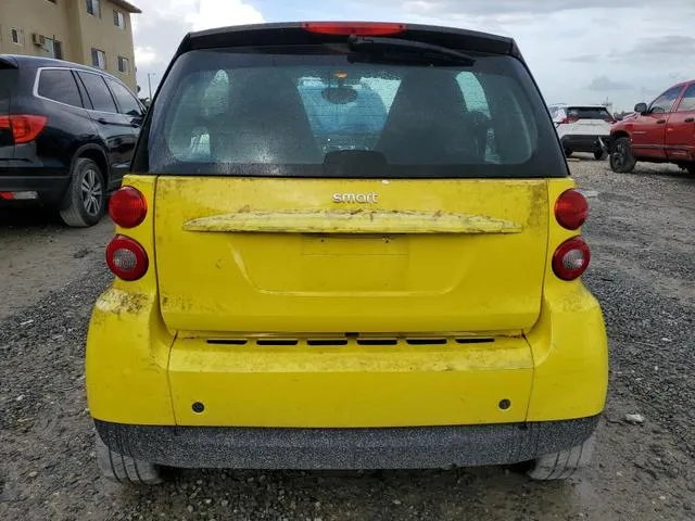 WMEEJ31X78K201587 2008 2008 Smart Fortwo- Pure 6