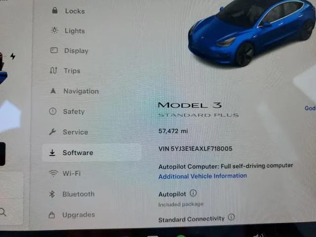 5YJ3E1EAXLF718005 2020 2020 Tesla MODEL 3 9