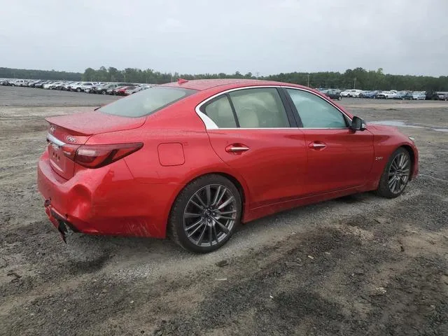 JN1FV7AP1LM630285 2020 2020 Infiniti Q50- Red Sport 400 3