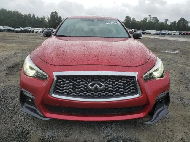 JN1FV7AP1LM630285 2020 2020 Infiniti Q50- Red Sport 400 5