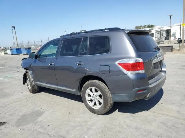 5TDZK3EH6DS100687 2013 2013 Toyota Highlander- Base 2