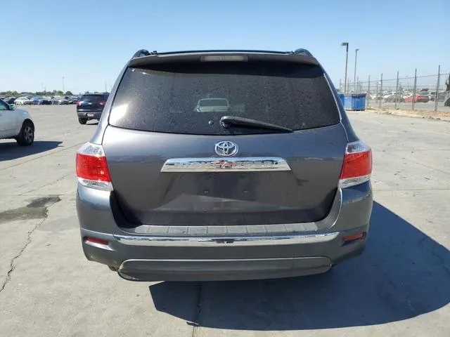 5TDZK3EH6DS100687 2013 2013 Toyota Highlander- Base 6