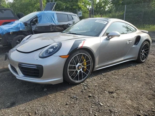 WP0AD2A95HS166502 2017 2017 Porsche 911- Turbo 1