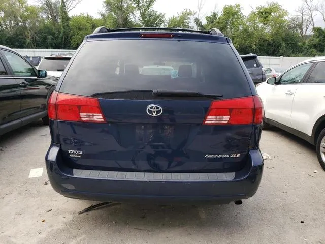 5TDZA22C64S201704 2004 2004 Toyota Sienna- Xle 6