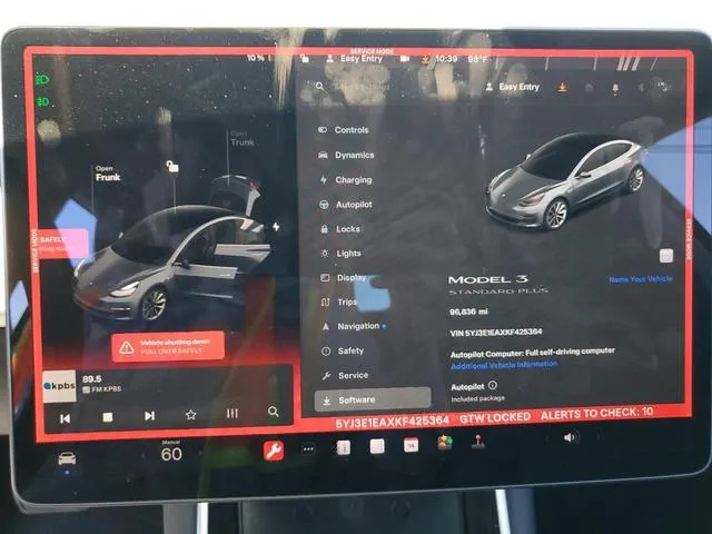 5YJ3E1EAXKF425364 2019 2019 Tesla MODEL 3 9