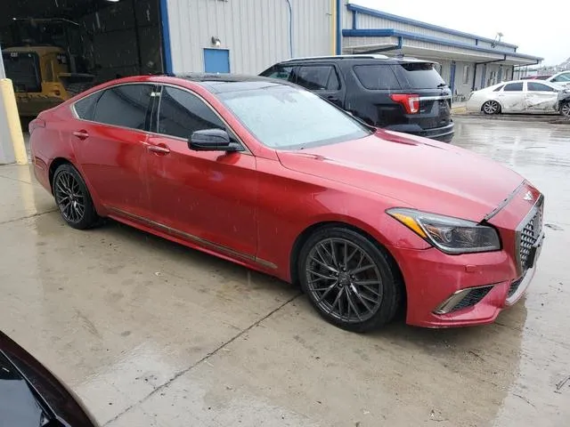 KMHGN4JBXJU262914 2018 2018 Genesis G80- Sport 4