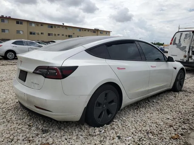 5YJ3E1EB7NF238063 2022 2022 Tesla MODEL 3 3