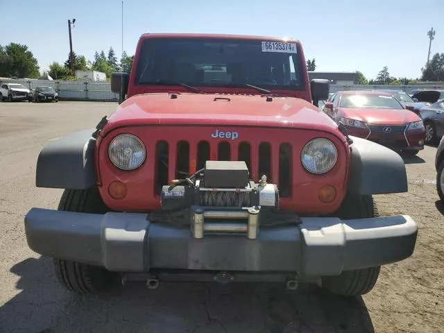 1J8FA24157L164884 2007 2007 Jeep Wrangler- X 5